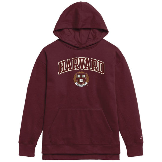 7331-Harvard Women's League Maroon Hooded Sweatshirt_media.jpg