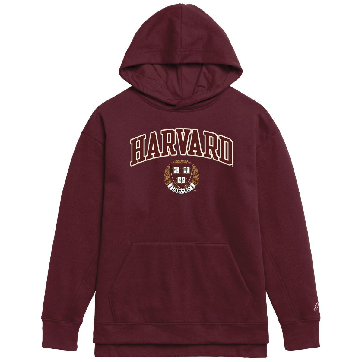 7331-Harvard Women's League Maroon Hooded Sweatshirt_media.jpg