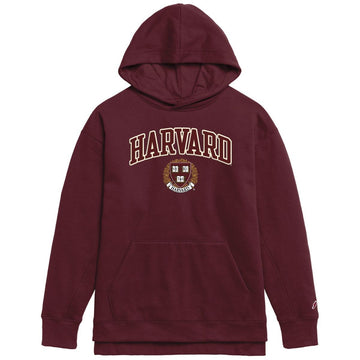 7331-Harvard Women's League Maroon Hooded Sweatshirt_media.jpg