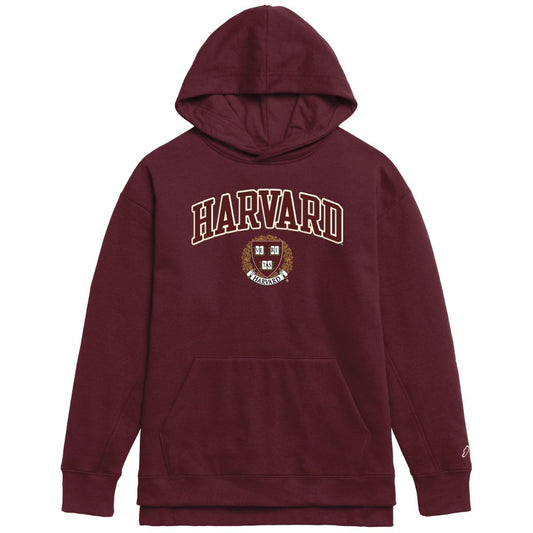 7331-Harvard Women's League Maroon Hooded Sweatshirt_media.jpg