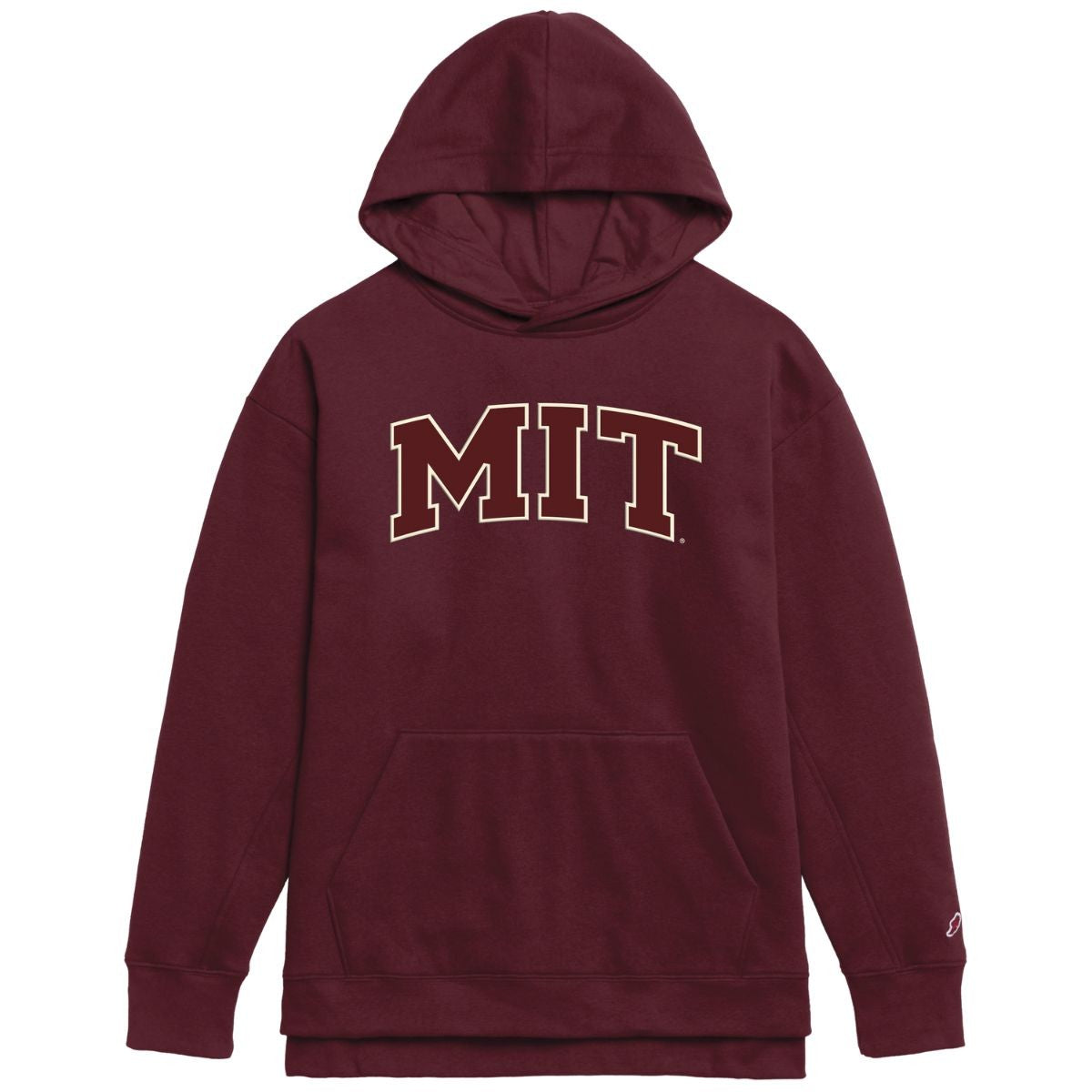 7337-MIT Women's League Maroon Hooded Sweatshirt_media