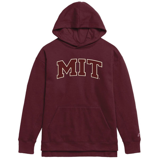 7337-MIT Women's League Maroon Hooded Sweatshirt_media