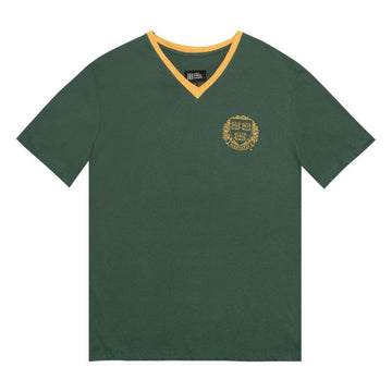 Harvard Congo Clothing Short Sleeve V-neck Tee