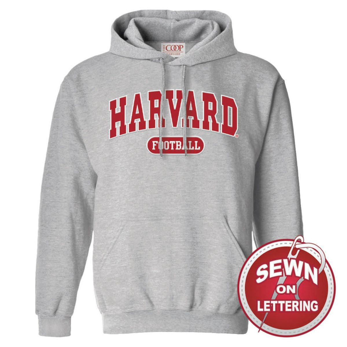 7371-Harvard Youth Football Vintage Applique Hooded Sweatshirt_02.jpg