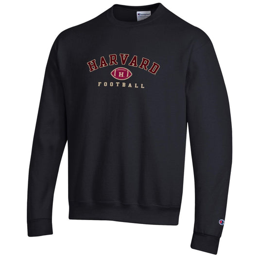 7377-Harvard Champion Football Black Crewneck Sweatshirt_media_01.jpg