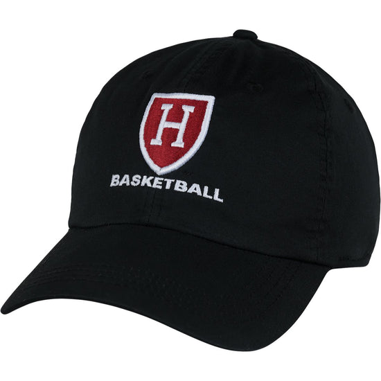 7395-Harvard Basketball Embroidered Shield Adjustable Twill Hat_media_01.jpg