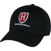 7395-Harvard Basketball Embroidered Shield Adjustable Twill Hat_media_01.jpg