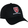 7395-Harvard Basketball Embroidered Shield Adjustable Twill Hat_media_02.jpg