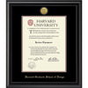 7396-Harvard Medallion Midnight Black Matte Diploma Frame With Black Mat_Harvard-Design.jpg