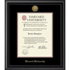 7396-Harvard Medallion Midnight Black Matte Diploma Frame With Black Mat_Harvard - Grad.jpg