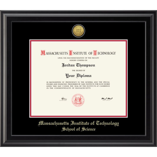 7397-MIT Medallion Midnight Black Matte Diploma Frame With Black  Mat_MIT School of Science.jpg