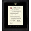 7398-Harvard Embossed Eclipse Black Satin High Gloss Diploma Frame With Black Mat_Harvard-Dental.jpg