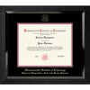 7399-MIT Embossed Eclipse Black Satin High Gloss Diploma Frame With Black  Mat_MIT SHASS.jpg