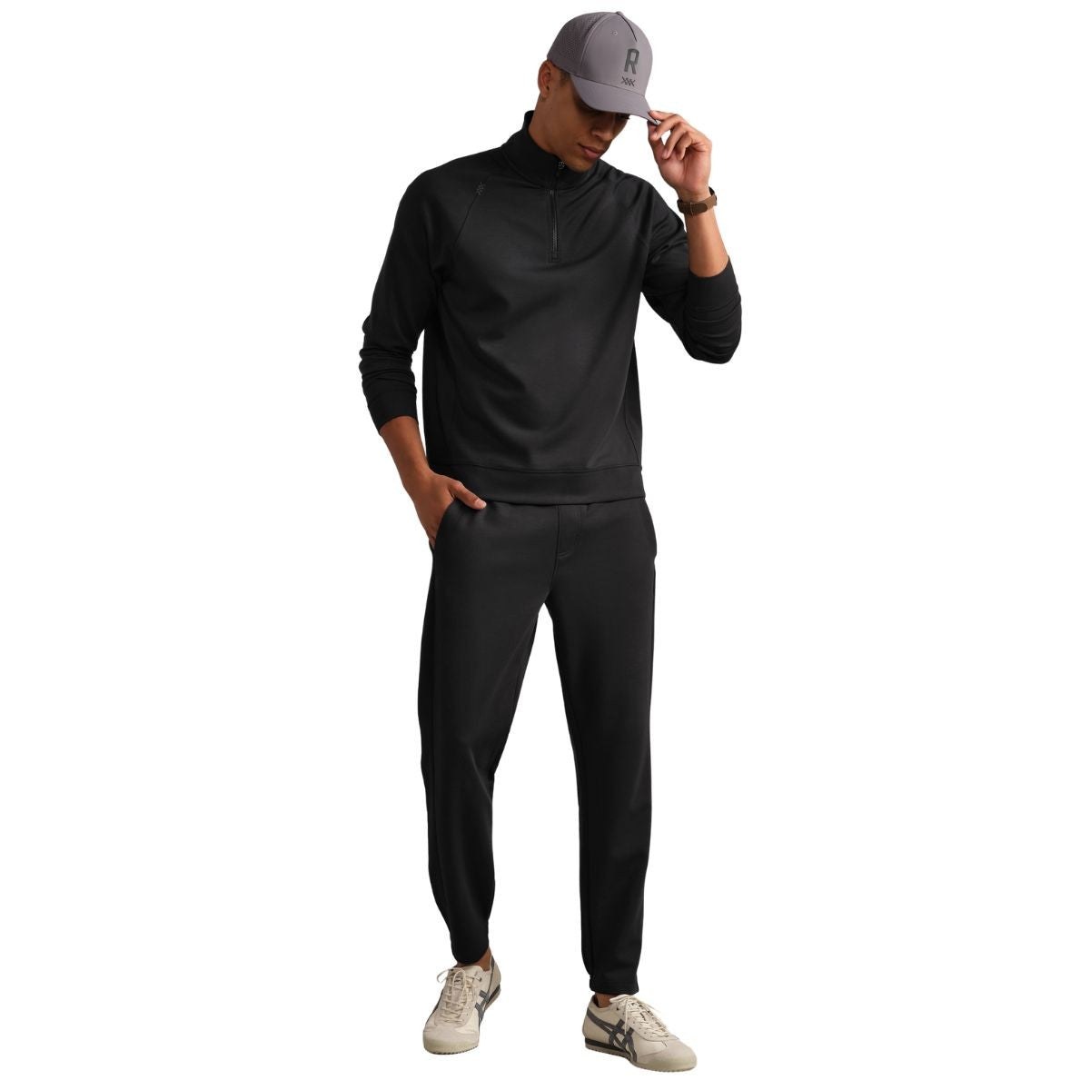 Harvard Rhone DreamState Pure Black Jogger