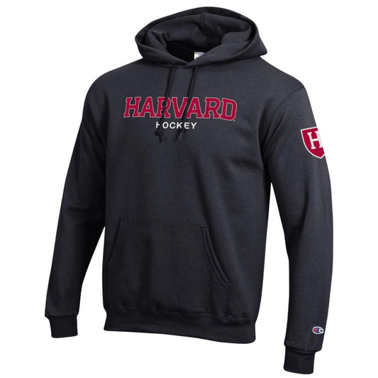 Harvard Champion Hockey Hood With Athletic Shield