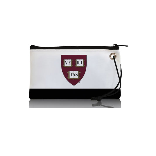 Harvard Sea Bags Recycled Sailcloth Wristlet