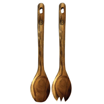 Harvard Tuckahoe Teak Fork & Spoon Set