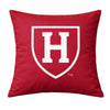 Harvard Athletic Shield 22 x 22 Pillow