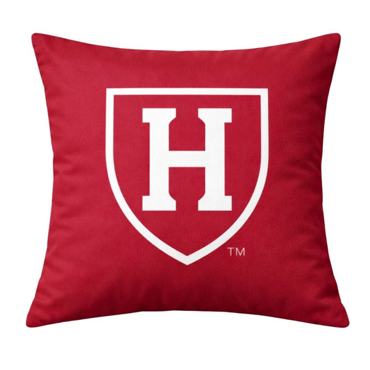 Harvard Athletic Shield 22 x 22 Pillow