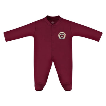 Harvard Infant Footed Romper