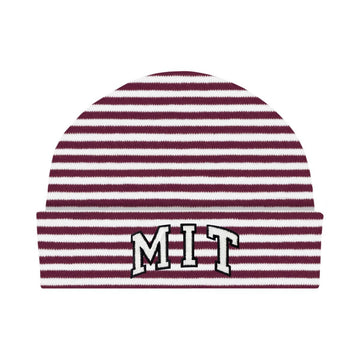 MIT Infant Striped Knit Cap