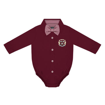 Harvard Infant Button Up Bodysuit