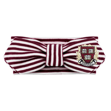 Harvard Newborn Striped Hair Knot