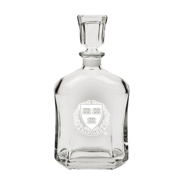 Harvard 23.75 oz Crystal Whiskey Decanter