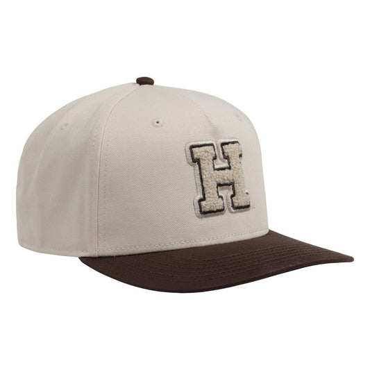 Harvard Embroidered Two Tone Classic Structured Twill Hat