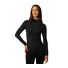 Harvard Women's Greyson Blackout Veritas Shield Halley Quarter Zip