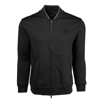 Harvard Greyson Blackout Veritas Shield Sequoia Bomber Jacket