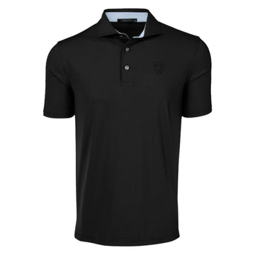 Harvard Greyson Blackout Veritas Shield Cayuse Polo