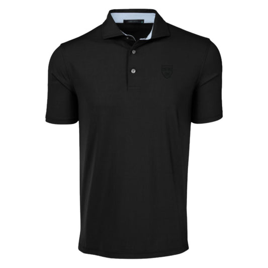 Harvard Greyson Blackout Veritas Shield Cayuse Polo