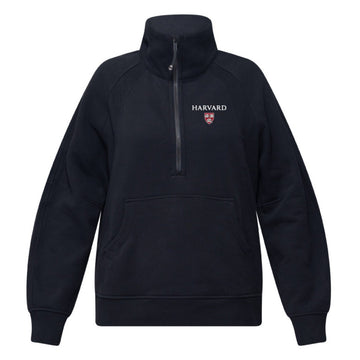 Harvard lululemon Womens Scuba Oversized Half Zip Funnel Neck