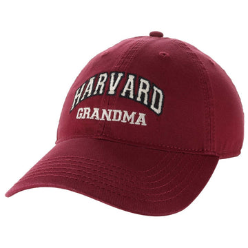 Harvard Embroidered Grandma Washed Twill Hat