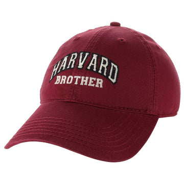 Harvard Embroidered Brother Washed Twill Hat