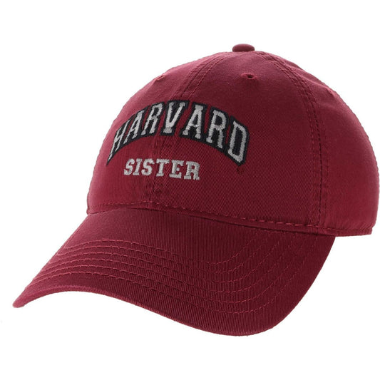 Harvard Embroidered Sister Washed Twill Hat
