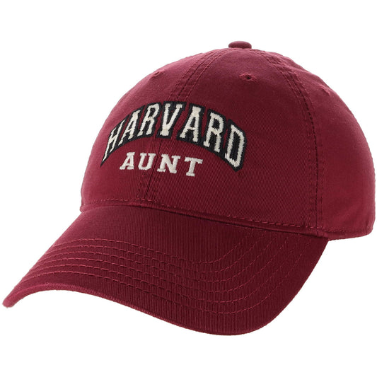 Harvard Embroidered Aunt Washed Twill Hat