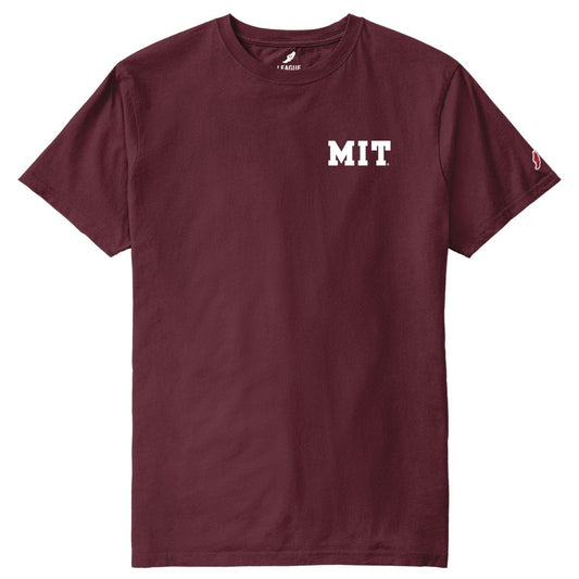 MIT League All American Tee With Left Chest Logo