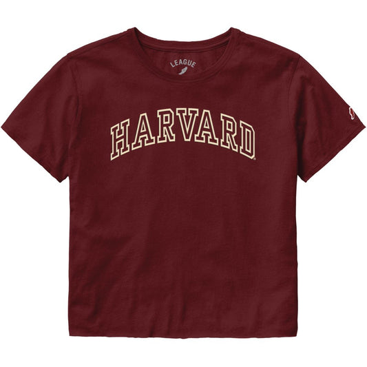 Harvard League Women's Clothesline Cropped Tee