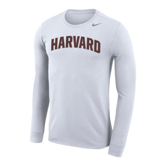 8434-Harvard Nike Dri-Fit Legend Long Sleeve Tee Shirt_White.jpg