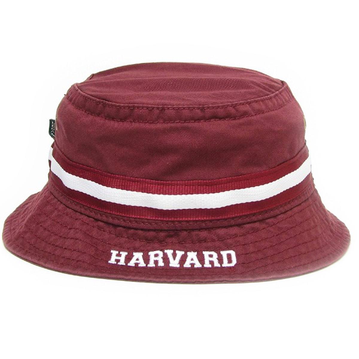 8642-Harvard Relaxed Twill Bucket Hat_Maroon.jpg