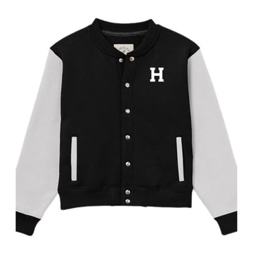 Harvard League Youth Varsity Embroidered Snap Jacket