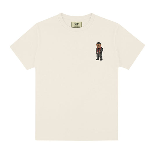 Harvard Crew Dog Embroidered Graduation Bear Tee