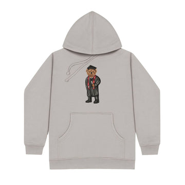 Harvard Crew Dog Embroidered Graduation Bear Hoodie