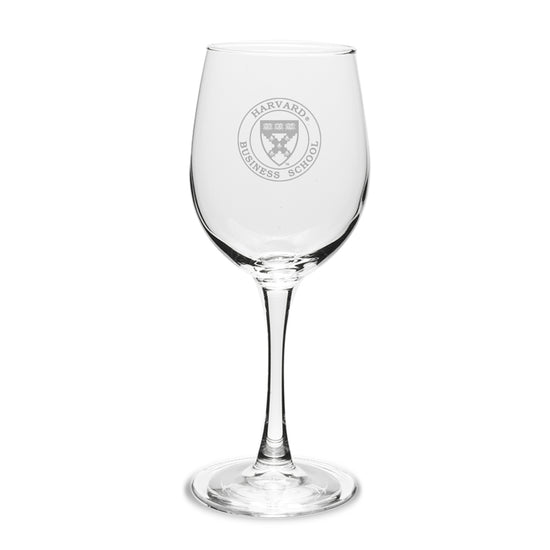 9126-Harvard Business School Set of 2 Engraved Crystal Wine Glass_media.jpg