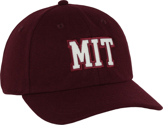 MIT Closed Edge Felt Appliqué Wool Blend Hat