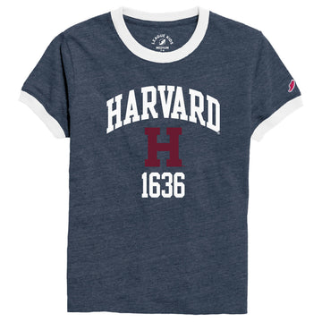 Harvard League Youth Victory Falls Tee With Block H Logo