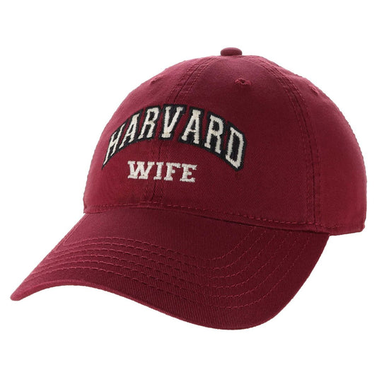 Harvard Wife Embroidered Washed Twill Hat
