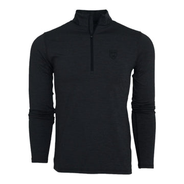 Harvard Greyson Blackout Veritas Shield Guide Sport Quarter Zip